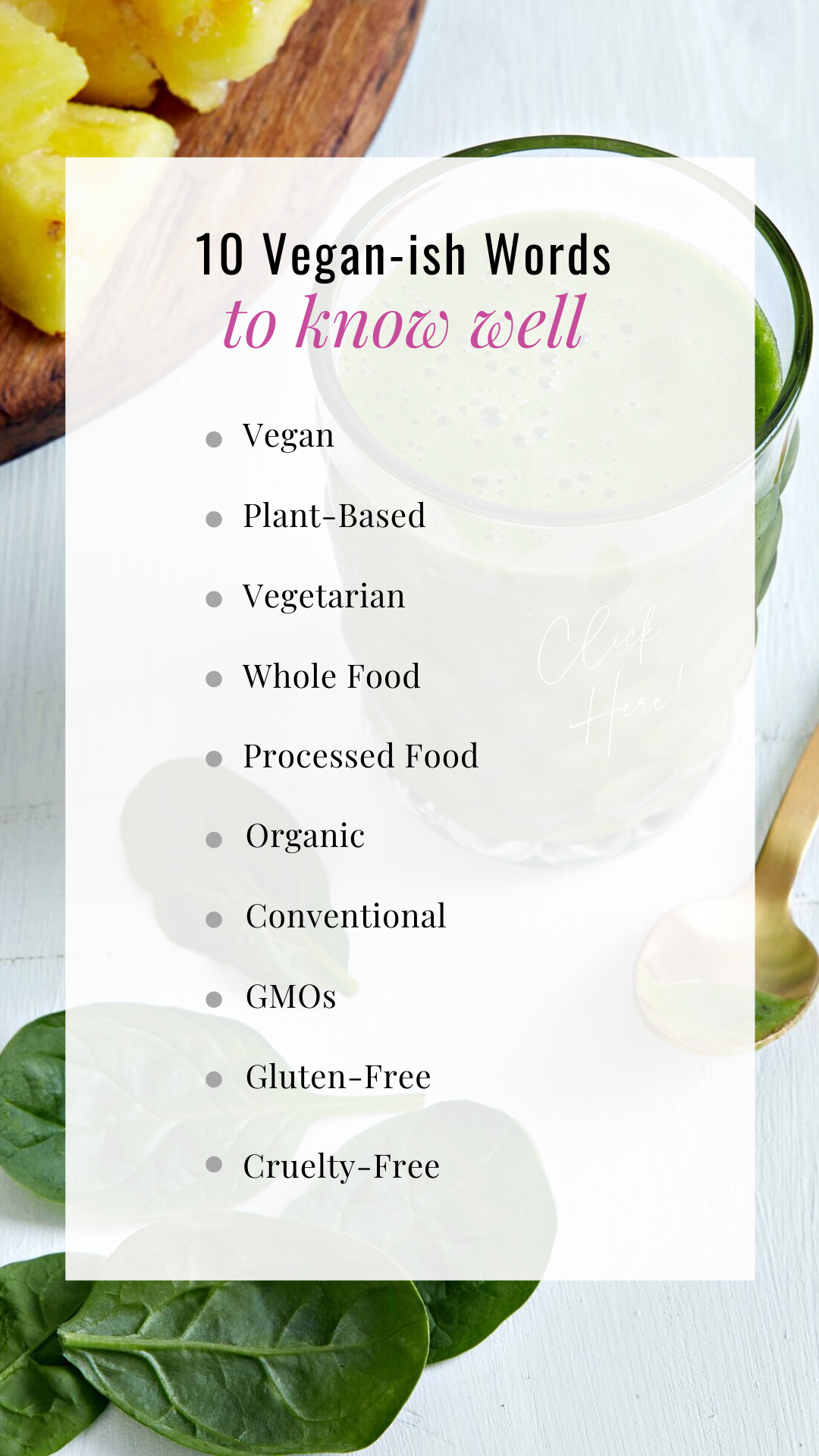 10 Veganish Words to Know Well Showit Blog